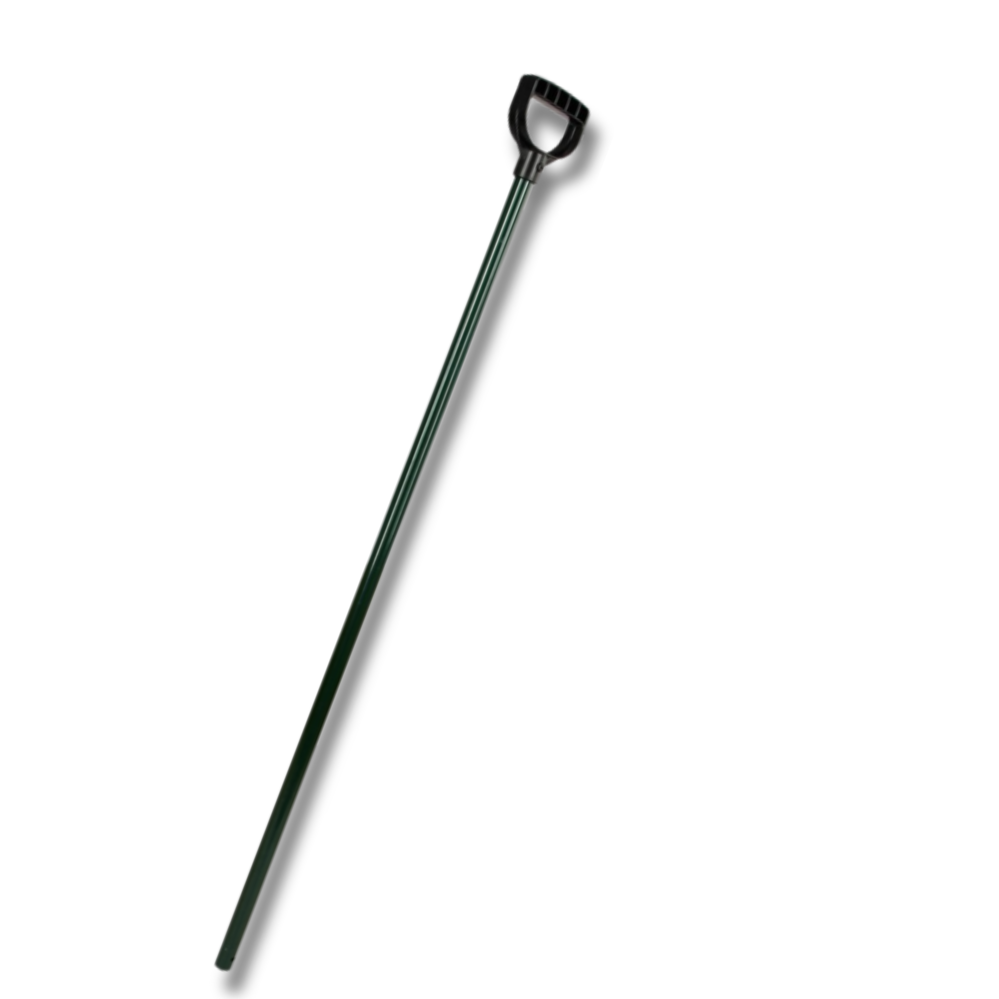 Horca plástica para estiércol curvada con Palo