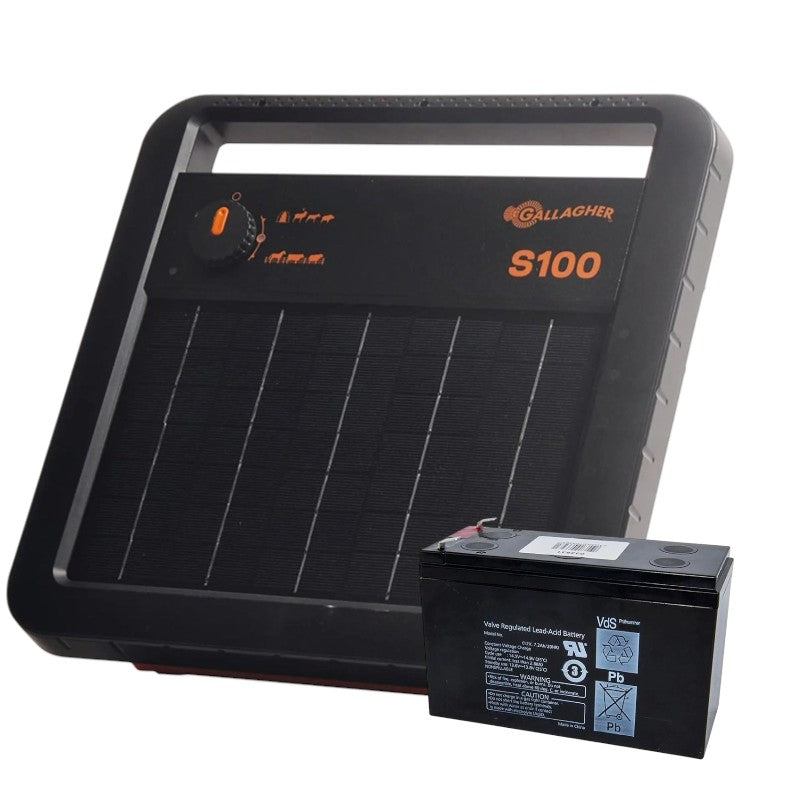 Pastor S100 Solar con Batería
