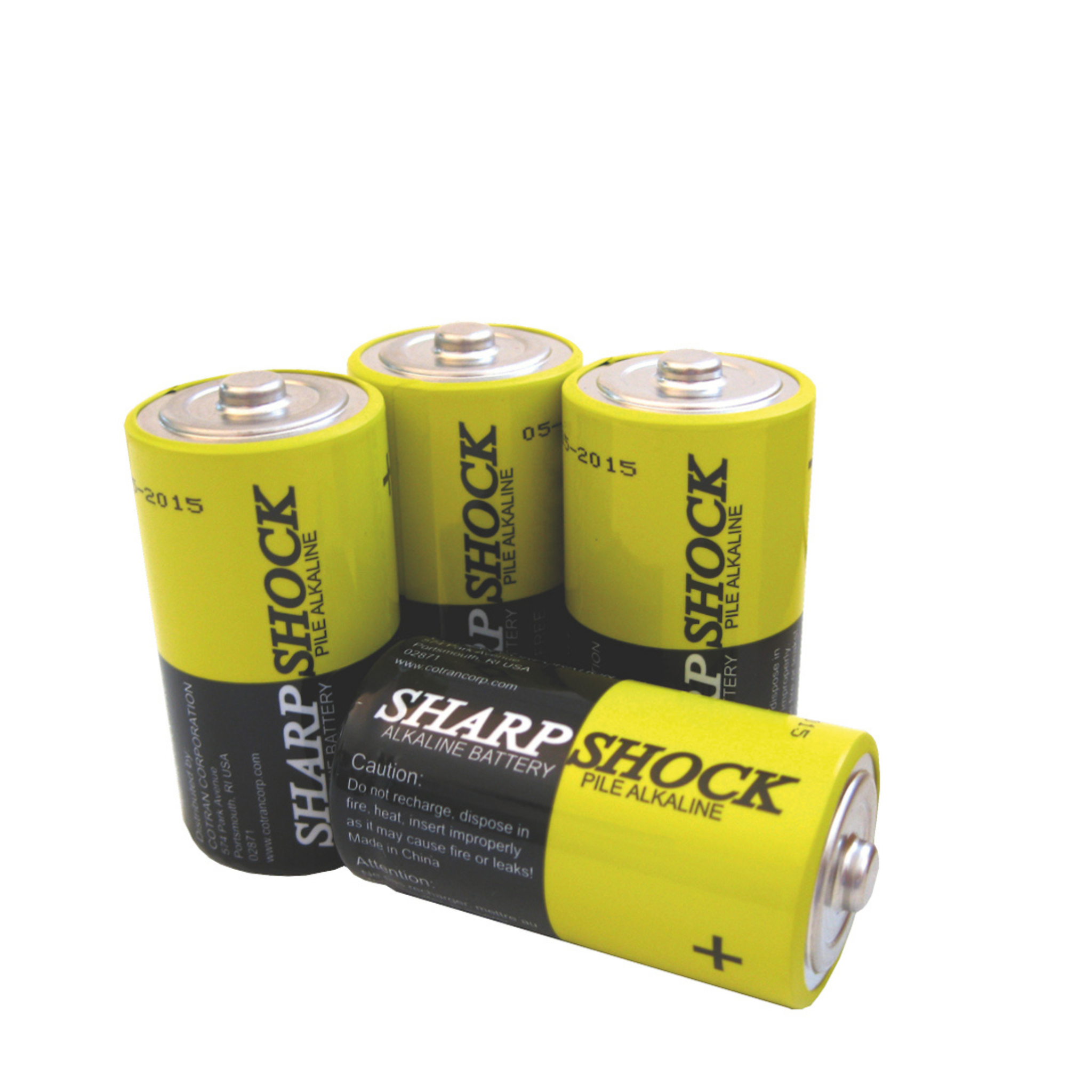 Pilas alcalinas para empujador