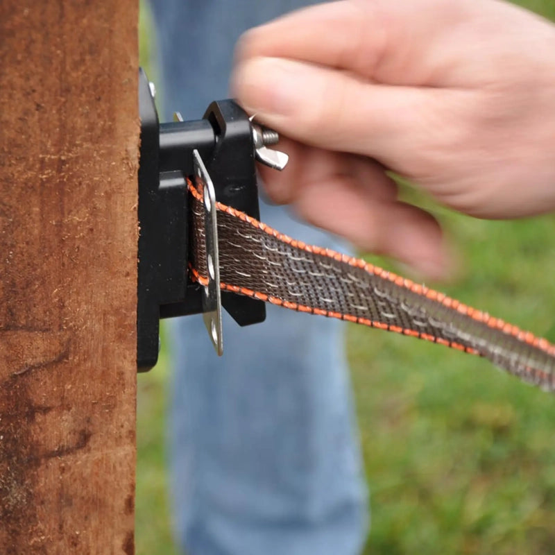 Placa inox. para aislador de cinta