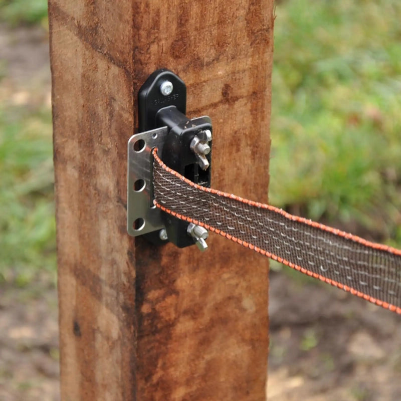 Placa inox. para aislador de cinta