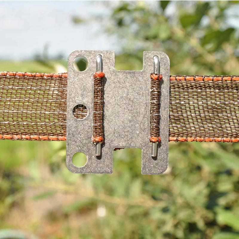 Placa inox. para aislador de cinta