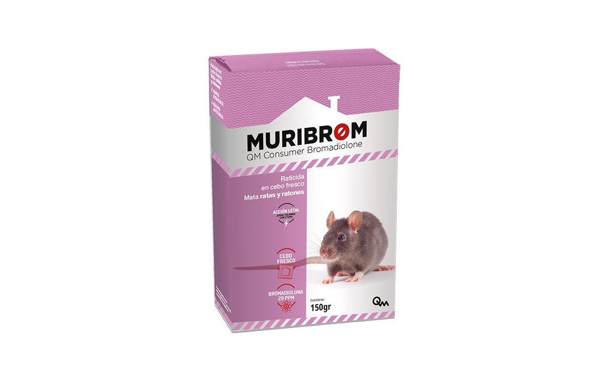QM Bromadiolona Cebo Fresco Raticida-Ratonicida