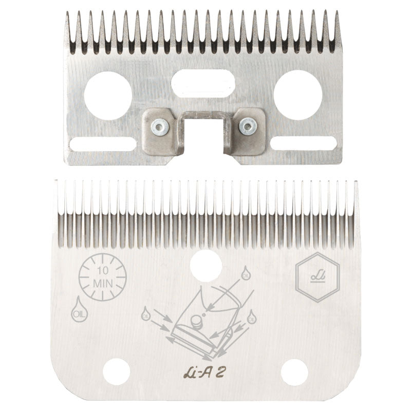 Juego de peine y cuchilla A 2 para caballos