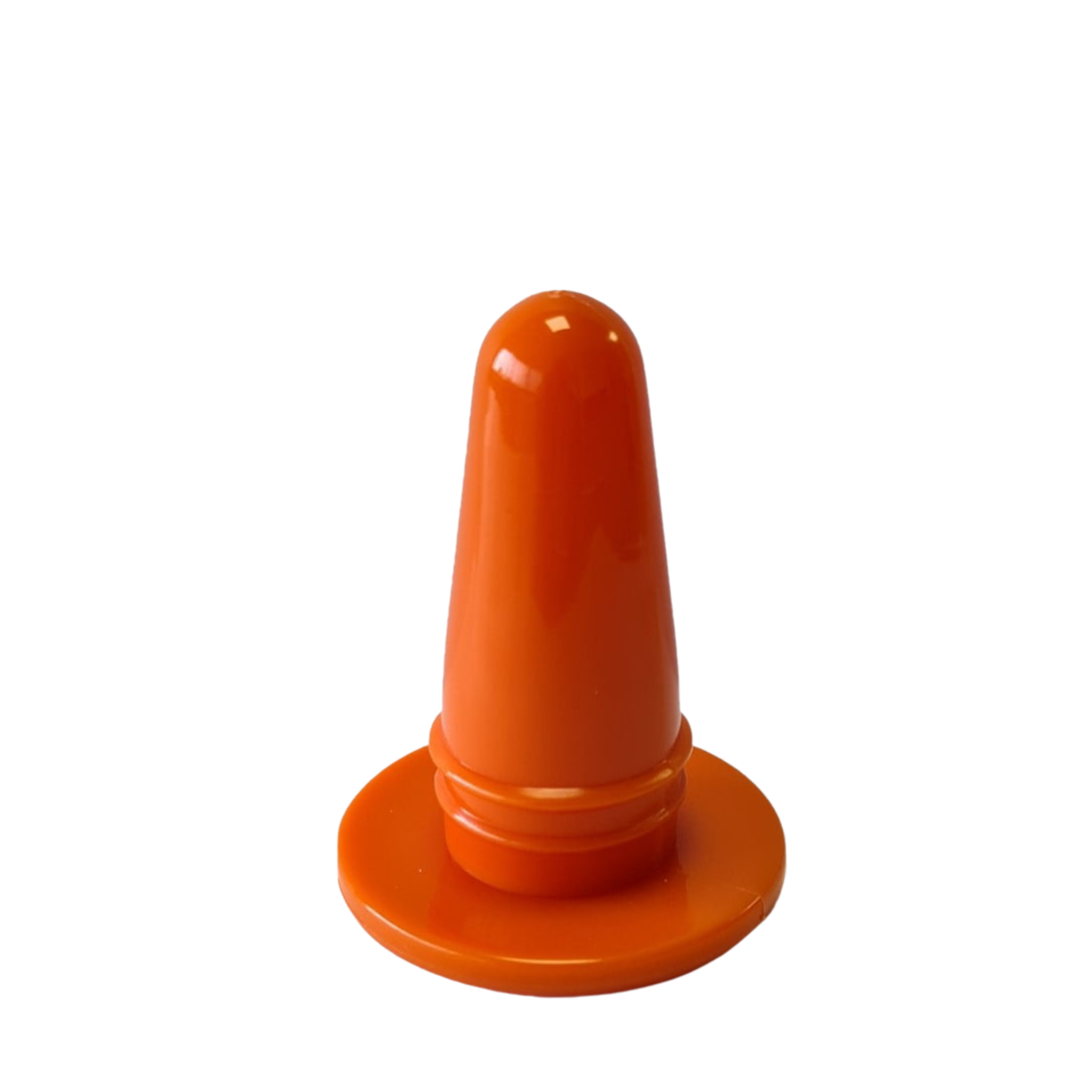 Tapón pezoneras plástico naranja