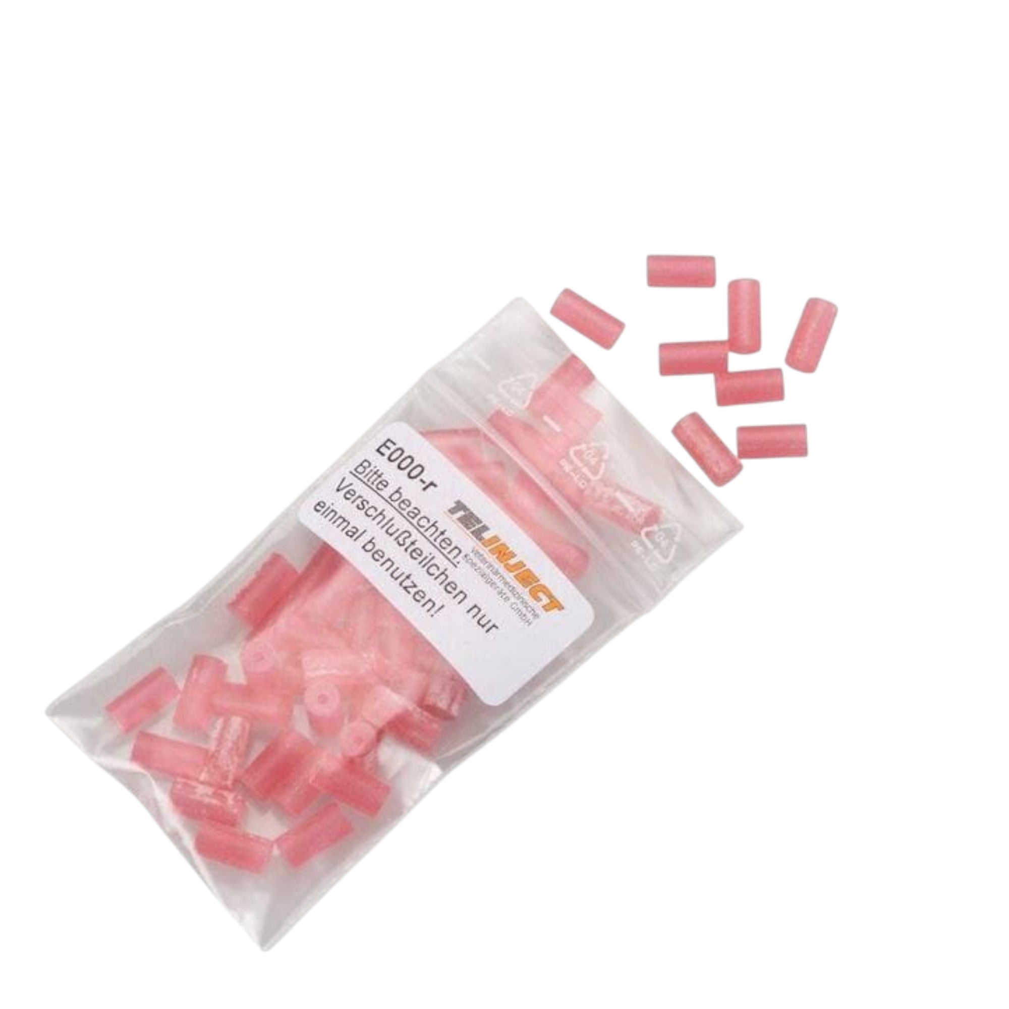 Tapón rojo para agujas de 2 mm Ø