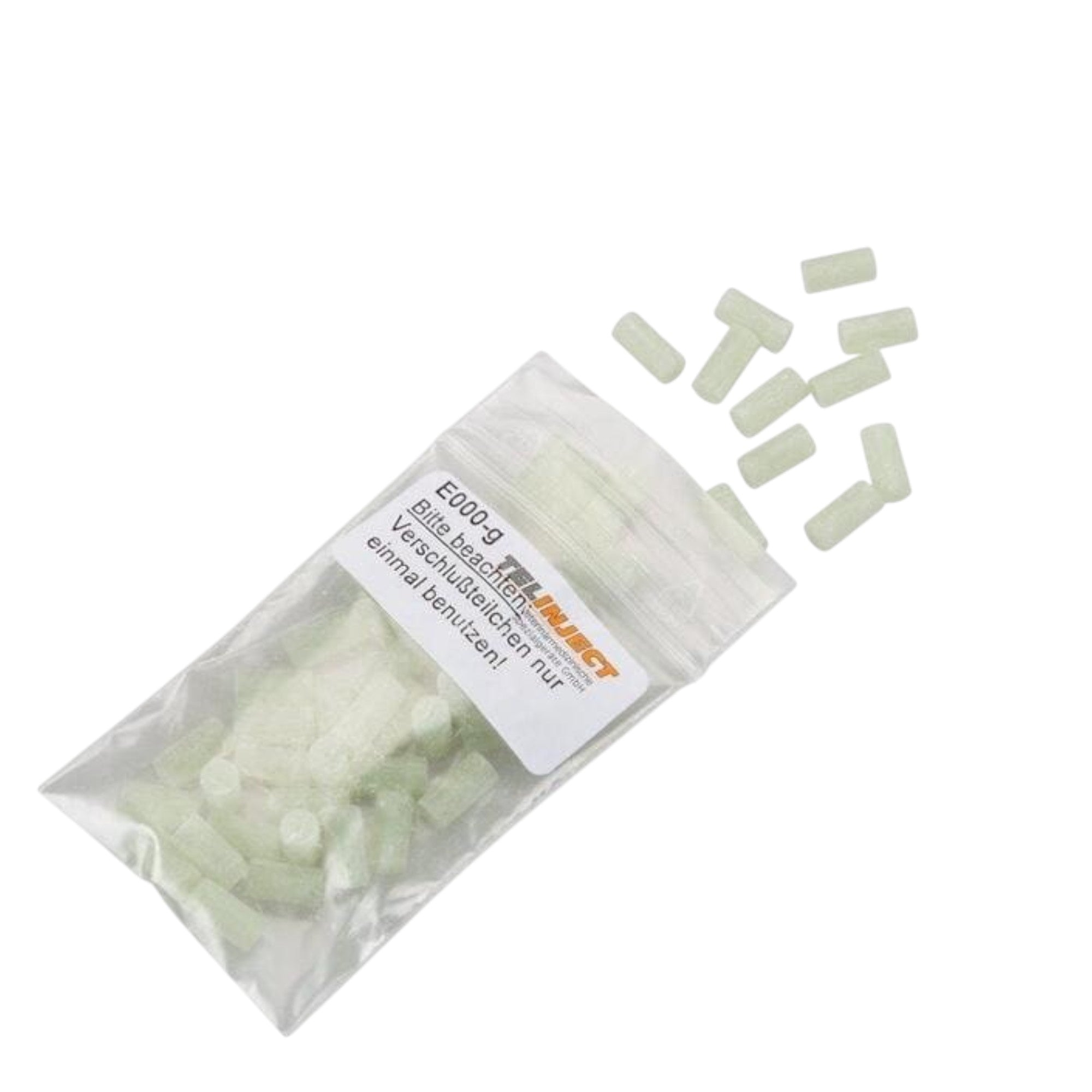 Tapón verde para agujas de hasta 1,5mm Ø