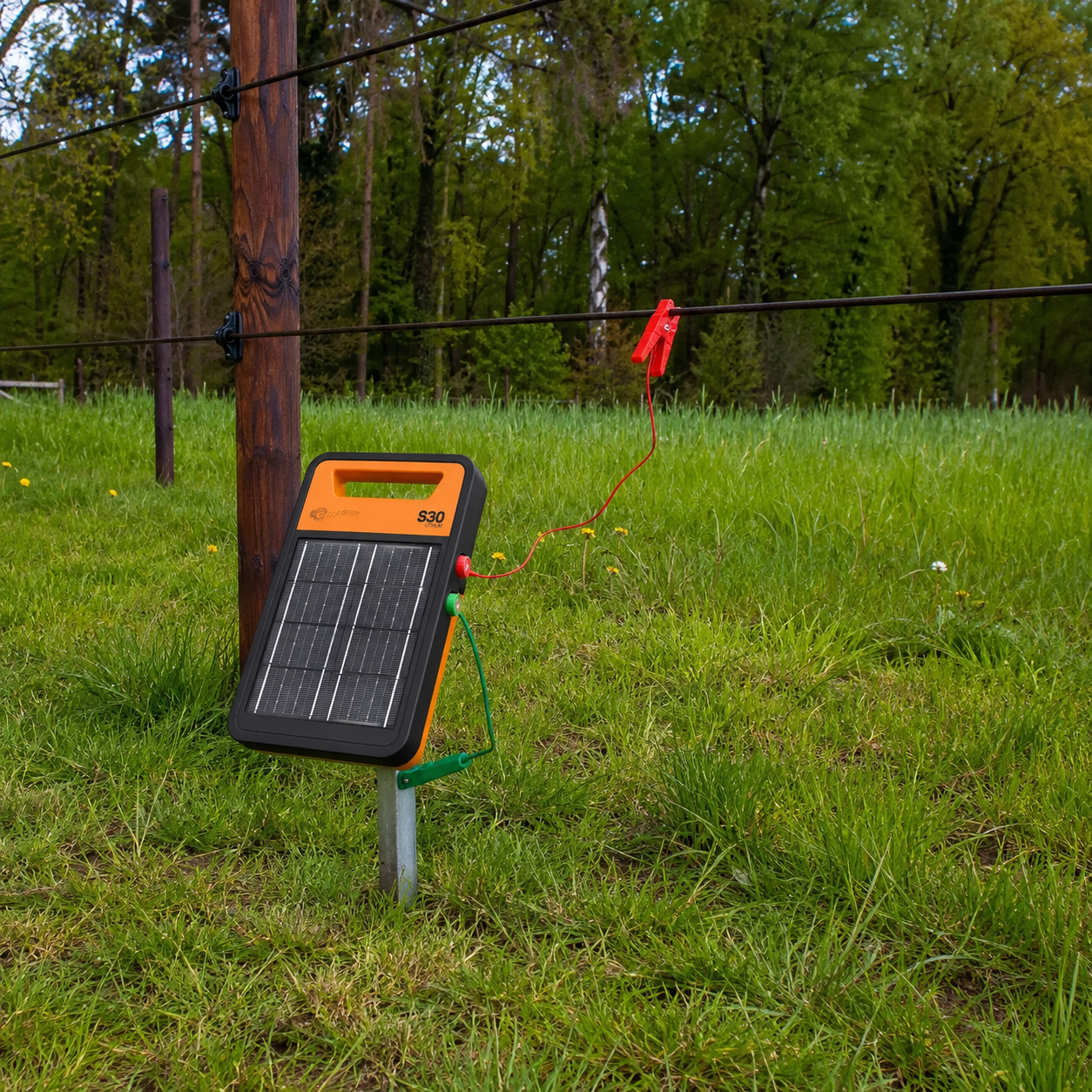 Toma de tierra doble solares