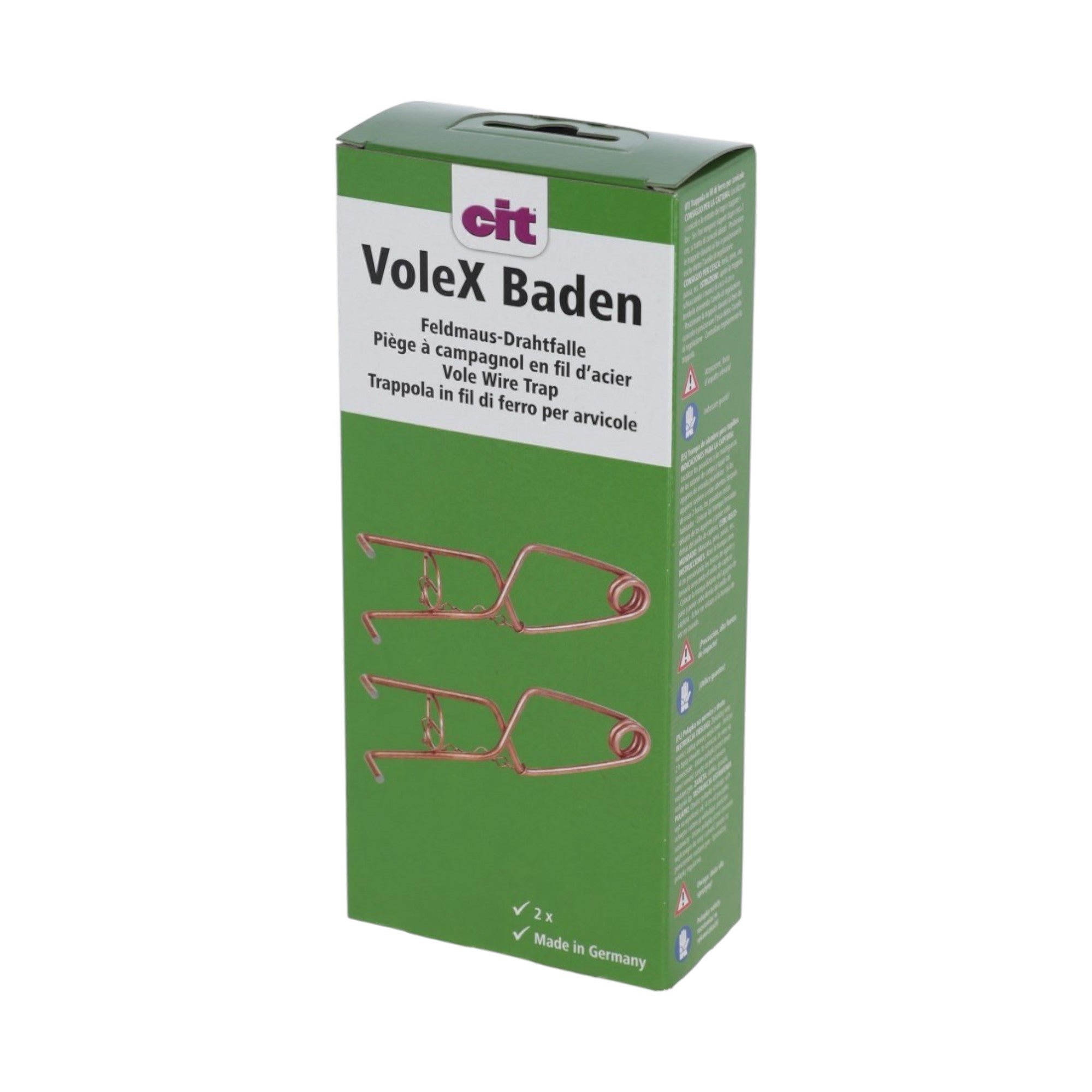 Trampa de muelle para topos