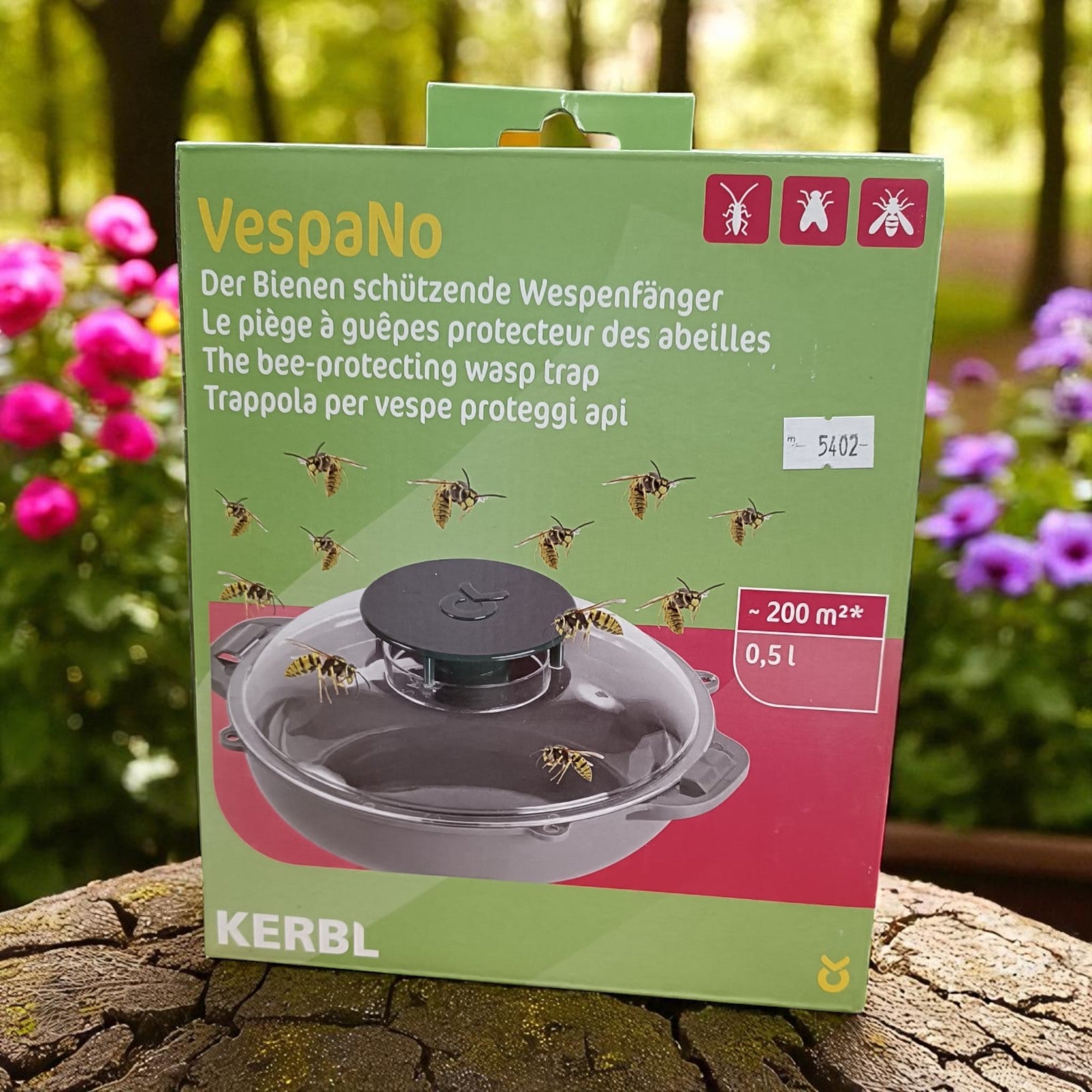 Trampa atrapa avispas