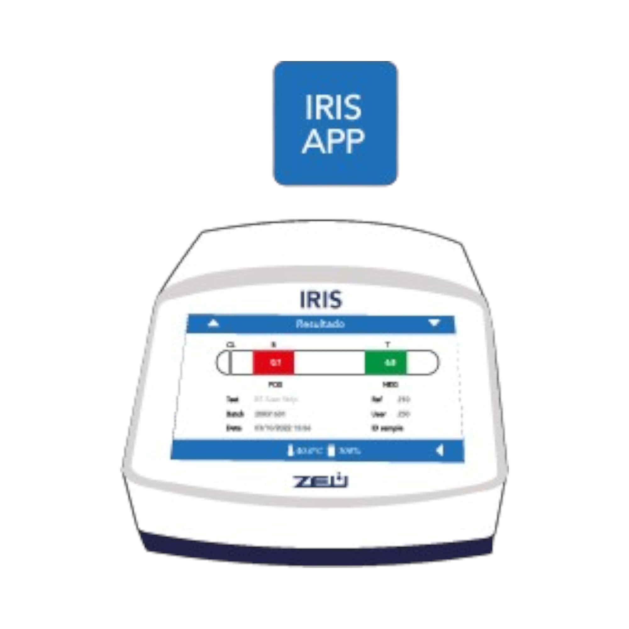 Equipo Iris Deteccion Rapida Antibioticos Pantalla Tactil