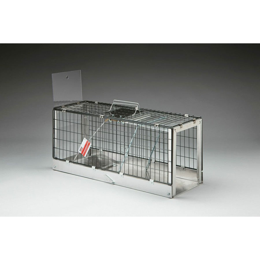 Jaula de captura para gatos plegable