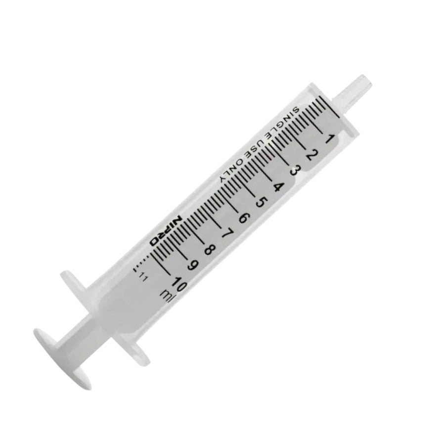 Jeringa hipodérmica 2 cuerpos 10ml Luer