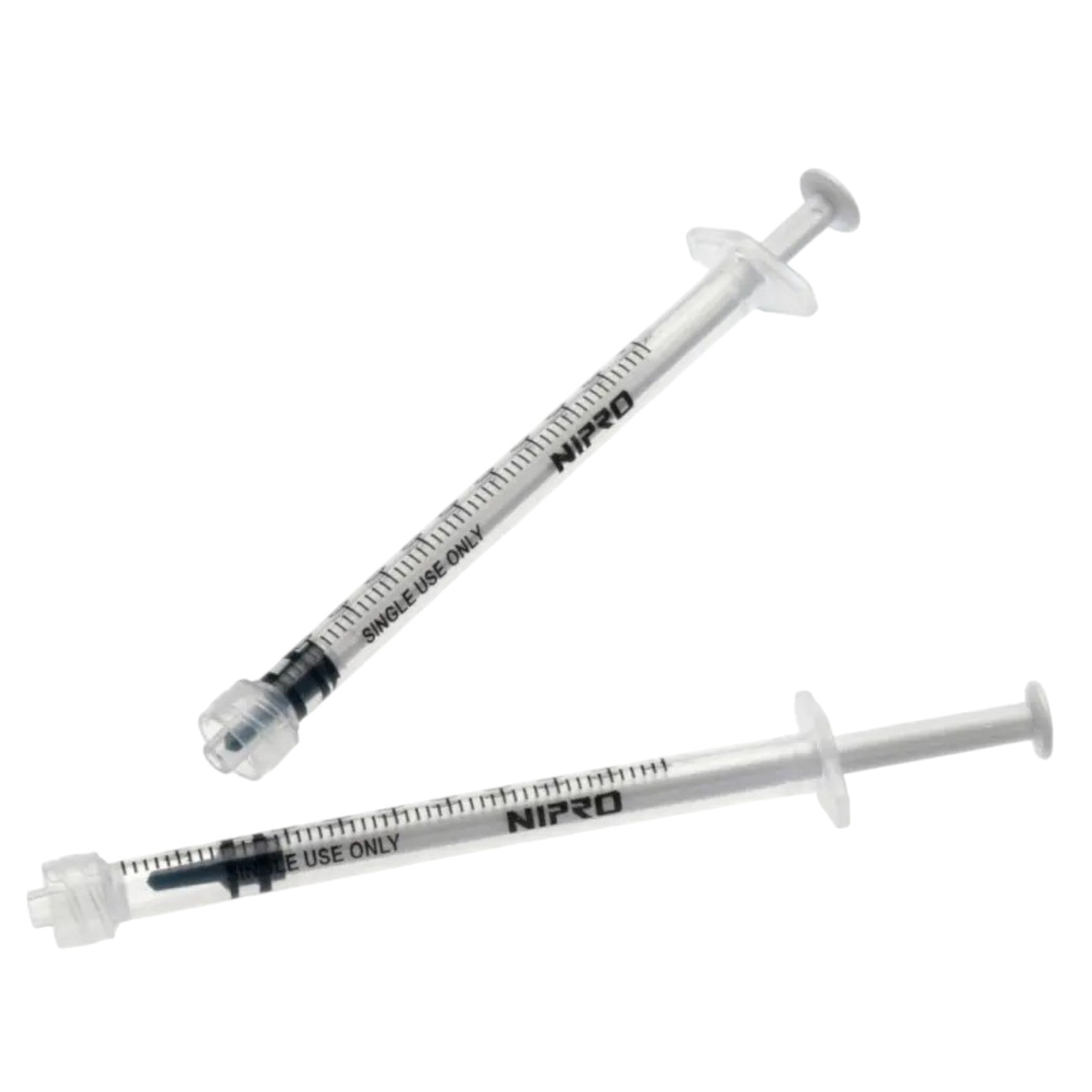 Jeringa hipodérmica 3 cuerpos 1ml Luer