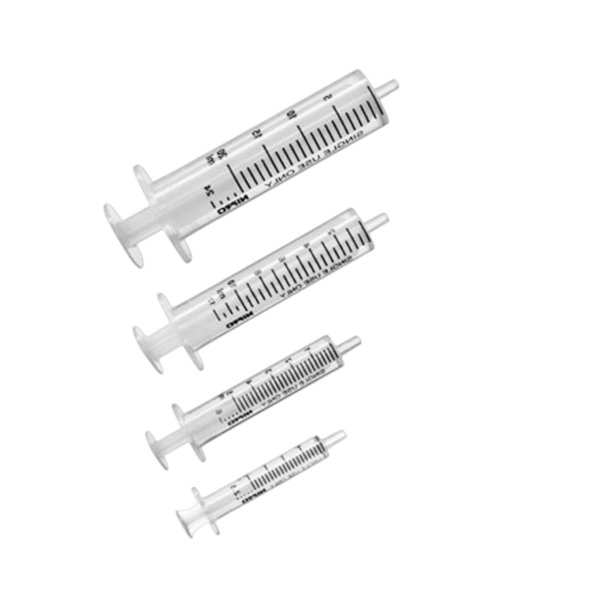 Jeringa hipodérmica 2 cuerpos 20ml Luer