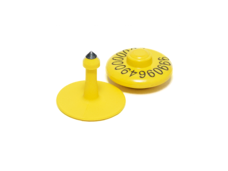 Crotal electrónico HDX amarillo