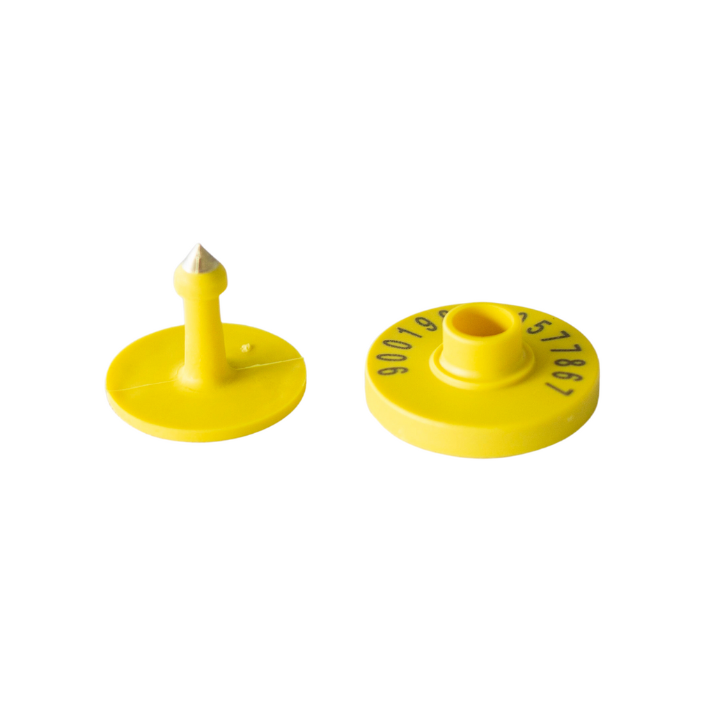 Crotal electrónico FDX-B amarillo